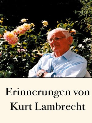 cover image of Erinnerungen von Kurt Lambrecht